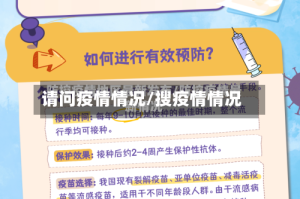 请问疫情情况/搜疫情情况