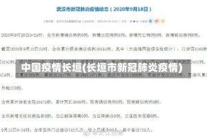 中国疫情长垣(长垣市新冠肺炎疫情)