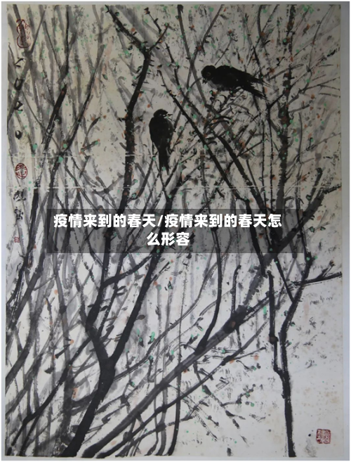 疫情来到的春天/疫情来到的春天怎么形容-第1张图片