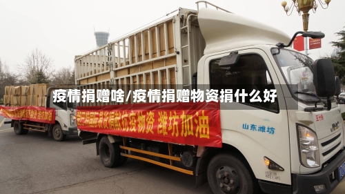 疫情捐赠啥/疫情捐赠物资捐什么好-第1张图片