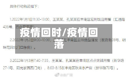 疫情回时/疫情回落-第3张图片