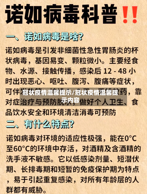 冠状疫情温馨提示/冠状疫情温馨提示内容-第2张图片