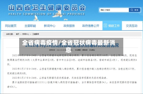 全省病毒疫情/全省冠状病毒最新消息-第2张图片