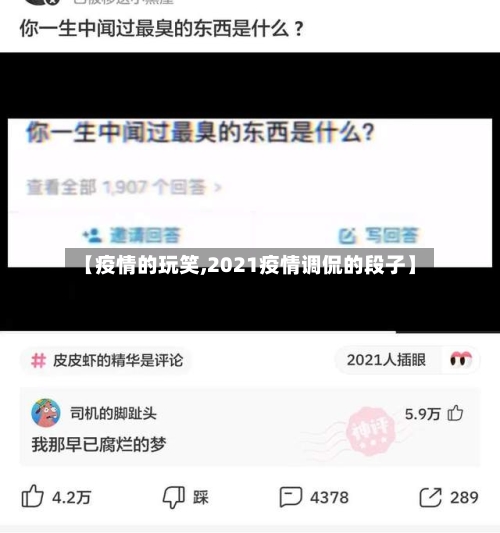 【疫情的玩笑,2021疫情调侃的段子】-第2张图片
