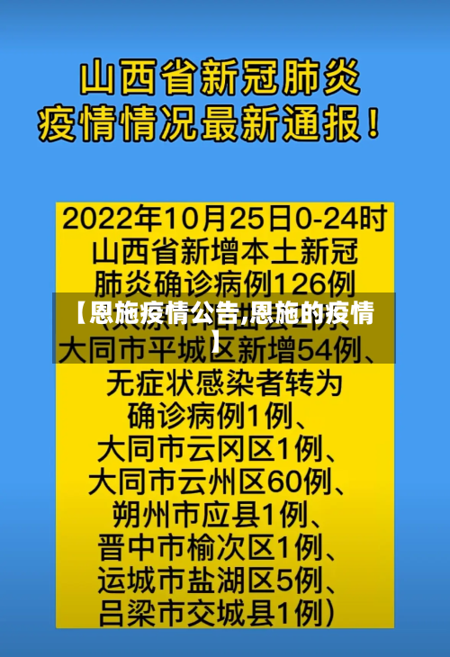 【恩施疫情公告,恩施的疫情】-第2张图片