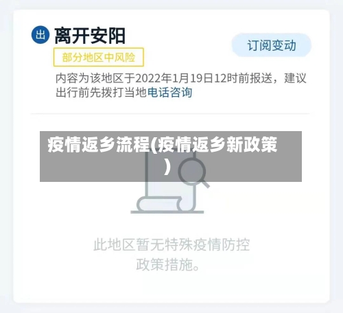 疫情返乡流程(疫情返乡新政策)-第2张图片