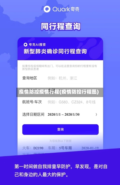 疫情防控疫情行程(疫情防控行程图)-第2张图片