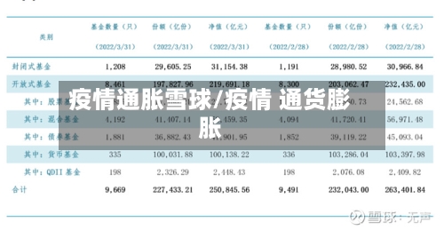 疫情通胀雪球/疫情 通货膨胀-第3张图片